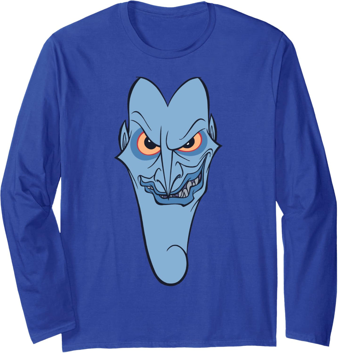 Disney Hercules Hades Big Face Langarmshirt