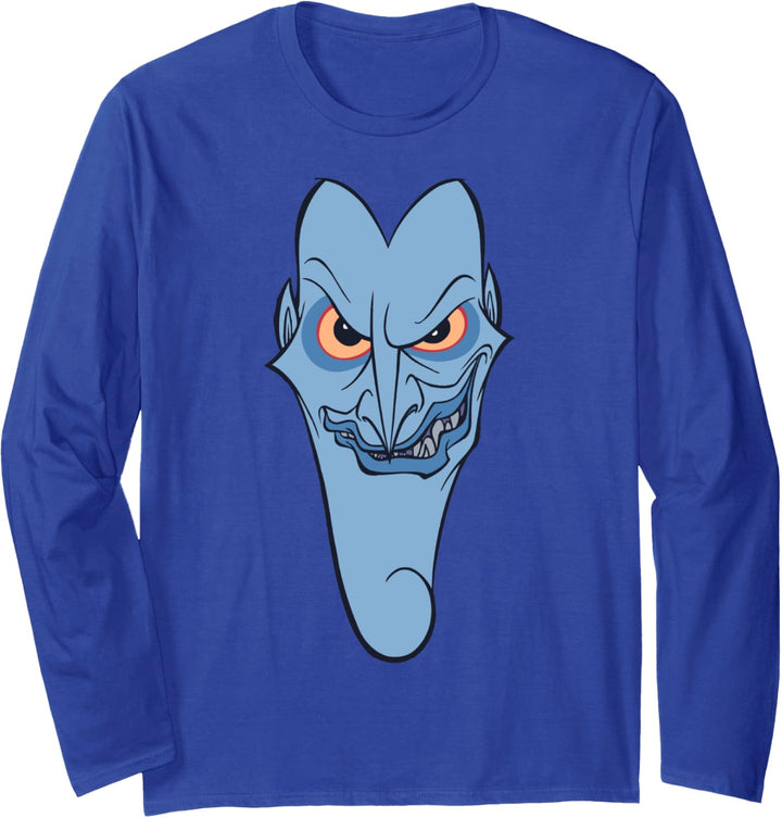 Disney Hercules Hades Big Face Langarmshirt