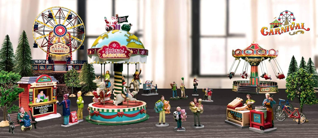 Lemax - Carnival - Sights & Sounds: Yuletide Carousel - (94525)