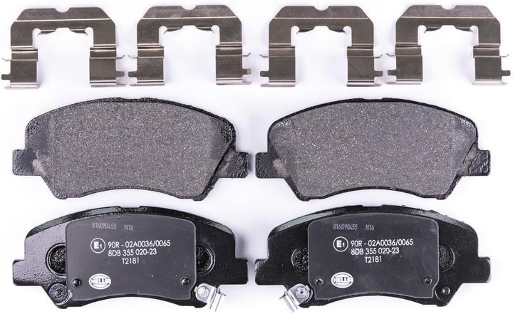 HELLA PAGID 8DB 355 020-231 Bremsbelagsatz - T2181 - Dicke/Stärke: 17.8mm - Bremssystem: Mando - mit