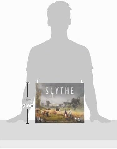 Stonemaier Games , Scythe , Board Game , Ages 14+ , 1-5 Players , 90-115 Minutes Playing Time Scythe
