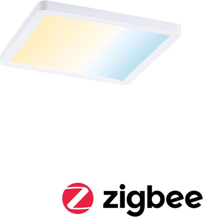 Paulmann 93047 LED Panel Einbauleuchte Areo VariFit IP44 Zigbee Tunable White 175x175mm eckig incl.