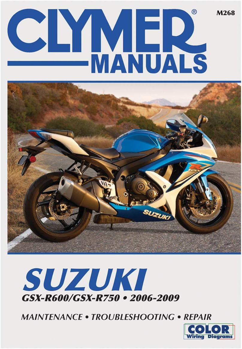 Suzuki GSX-R600/750 Motorcycle (2006-2009) Service Repair Manual: 2006-2009 (Clymer Powersport)
