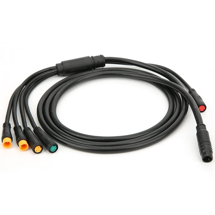 VGEBY Elektrofahrradkabel, 1 Bis 5 Elektrofahrrad Wasserdichtes Kabel Integriertes Fahrradkabel mit