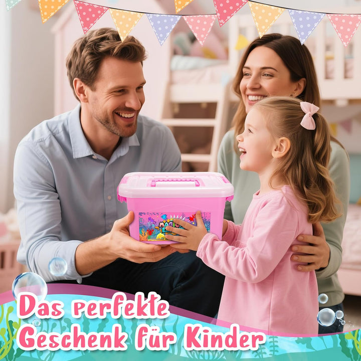 Magic Aqua Gelz Set, Bastelset Kinder ab 5 6 7 8 9 Jahre Wasser Elf Kit Kreativ Spielzeug ab 5-10 Ja