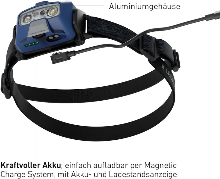 Ledlenser HF6R Core Stirnlampe Led wiederaufladbar | LED Kopflampe 800 Lumen | Adventure Headlights