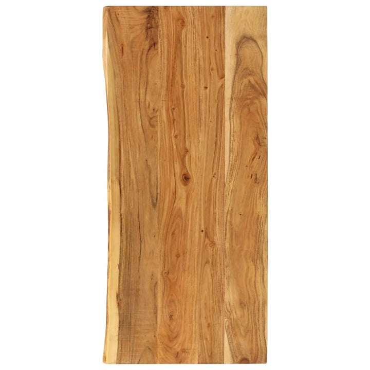 vidaXL Akazienholz Massiv Waschtischplatte Badezimmer Waschtisch Waschtischkonsole Platte Holzplatte