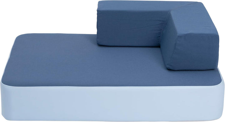 Betzold Rückenlehne für Hüpfpolster – Schaumstoff-Füllung Zubehör Wohnbereich blau Winkel, blau Wink