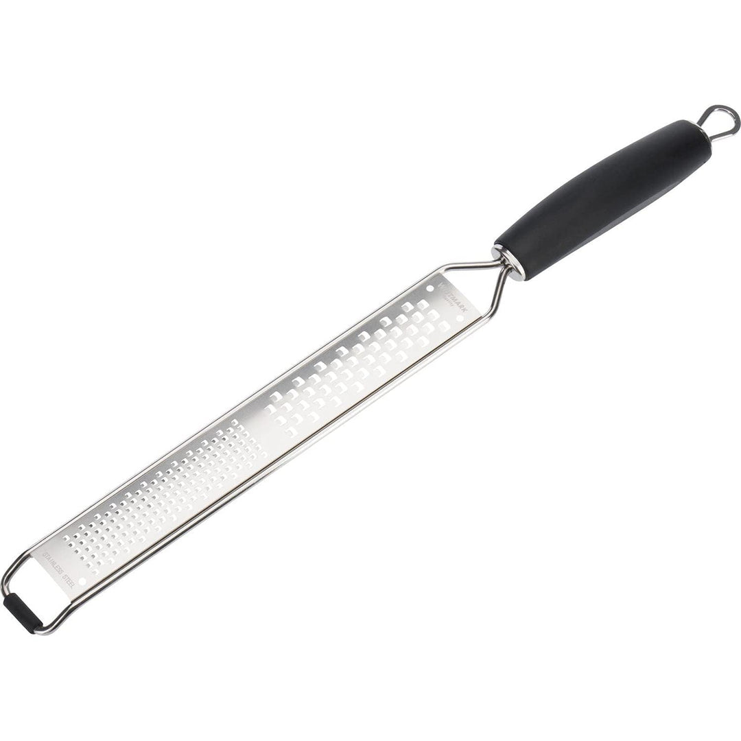 Westmark Kombireibe, Fein/Mittel, Rostfreier Edelstahl/Kunststoff, Technicus-Pro, Silber/Schwarz, 14