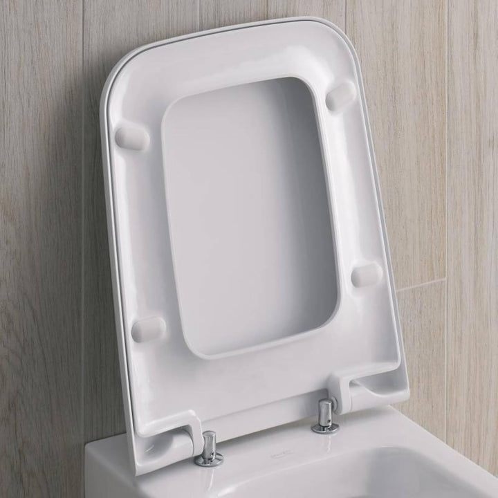 Keramag WC-Sitz it! mit Deckel, Scharniere in Metall, Absenkautomatik, weiss, 571910000