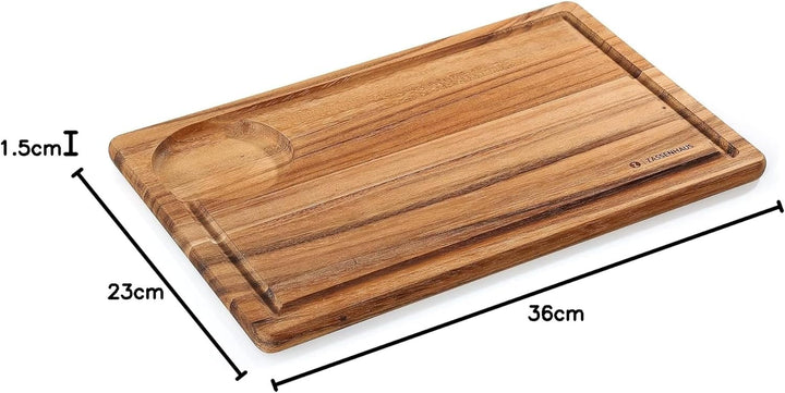Zassenhaus Steakbrett Akazie 36 X 23 X 1,5 cm