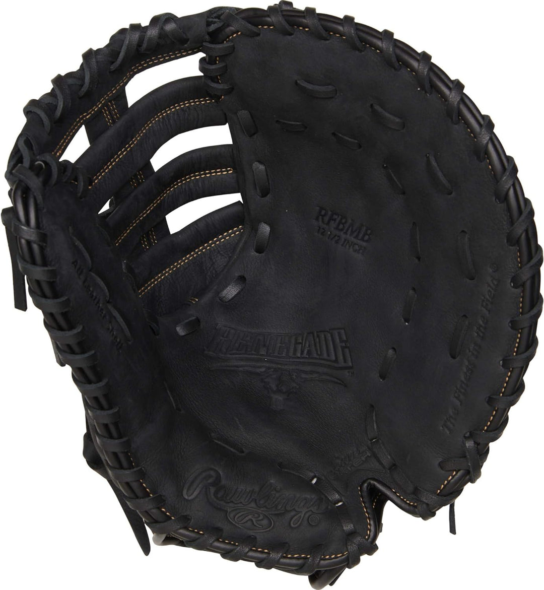 Rawlings Renegade Baseball-/Softball-Handschuh Serie Rechte Hand Wurf First Base 31,8 cm, FBM Single