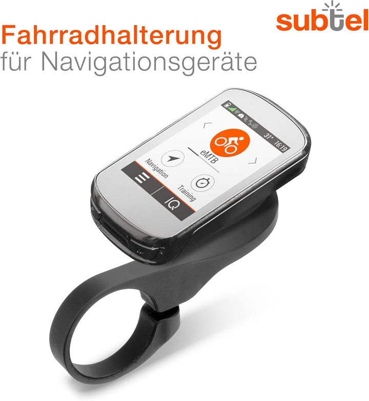 subtel Fahrradlenker Halterung für Sigma Sport ROX 12.0 ROX 11.0 ROX 7.0 ROX 4.0 ROX 2.0 Lenkerhalte