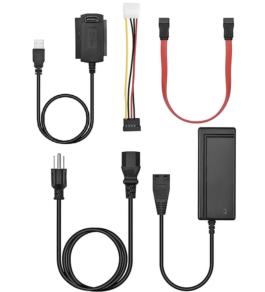 SATA/PATA/IDE-Laufwerk auf USB 2.0 Adapter Konverterkabel für HDD HDD SSD 6.3 cm 8.9 cm mit externem