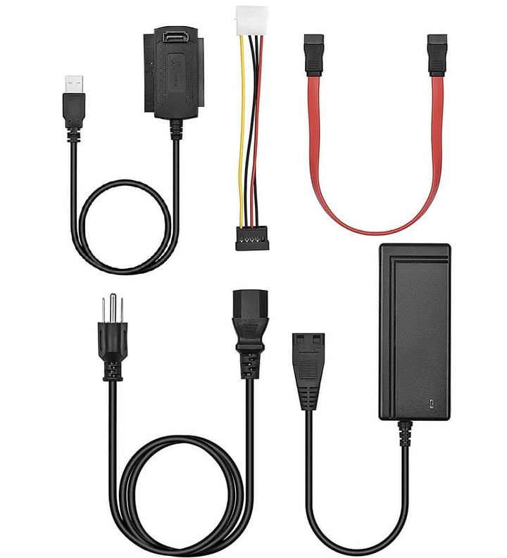 SATA/PATA/IDE-Laufwerk auf USB 2.0 Adapter Konverterkabel für HDD HDD SSD 6.3 cm 8.9 cm mit externem