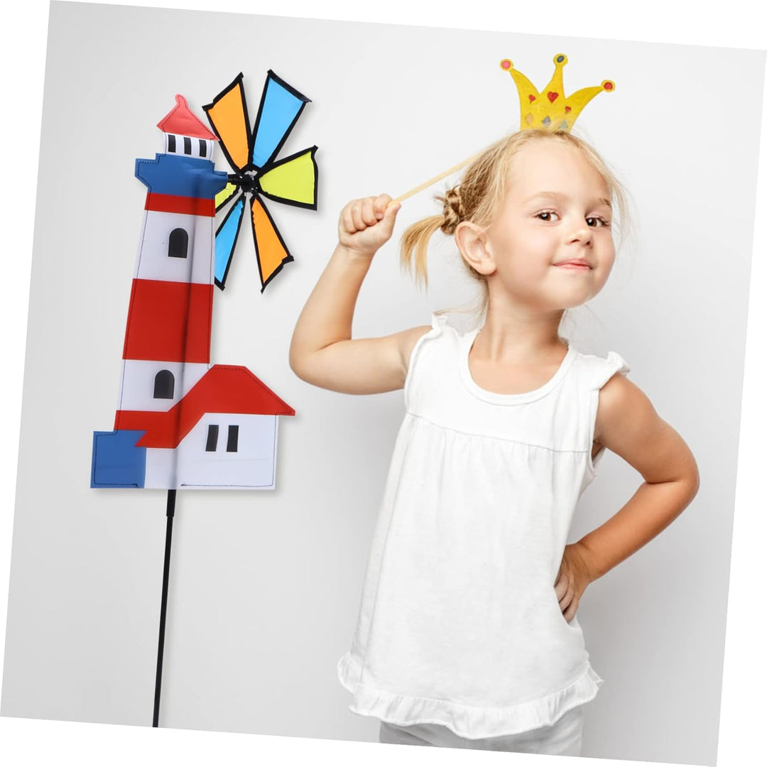 TOYANDONA 3st Windmühle Für Kinder Aus Stoff Windräder Selber Machen Windmühlendekore Aus Stoff Wind