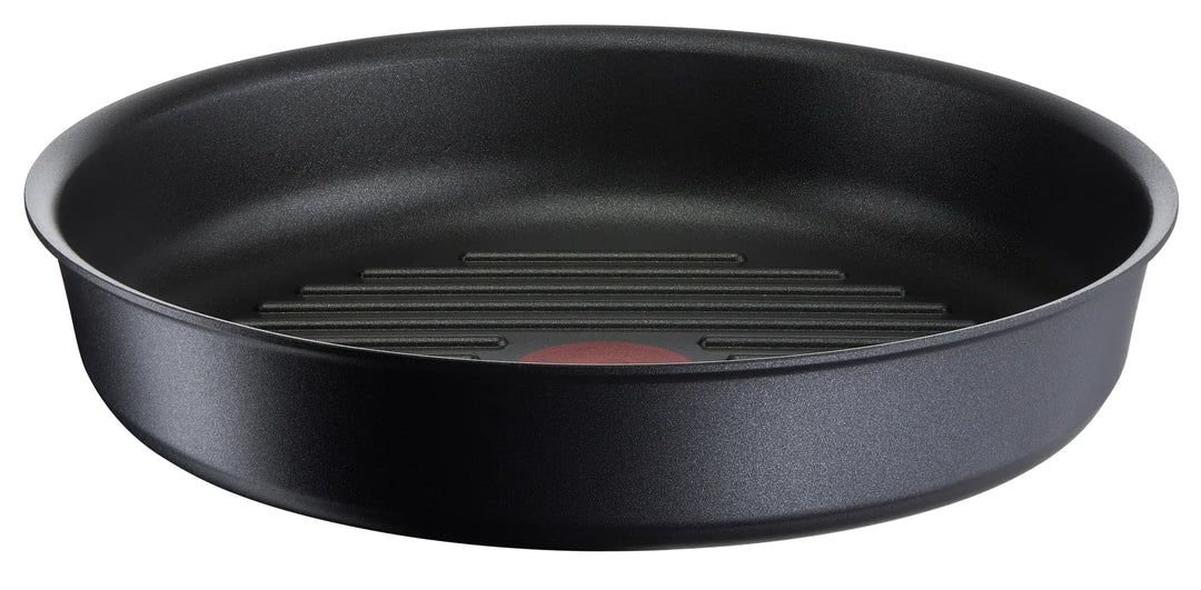 Poêle grill fonte d'aluminium Tefal Ingenio Eco Resist 26 cm Noir