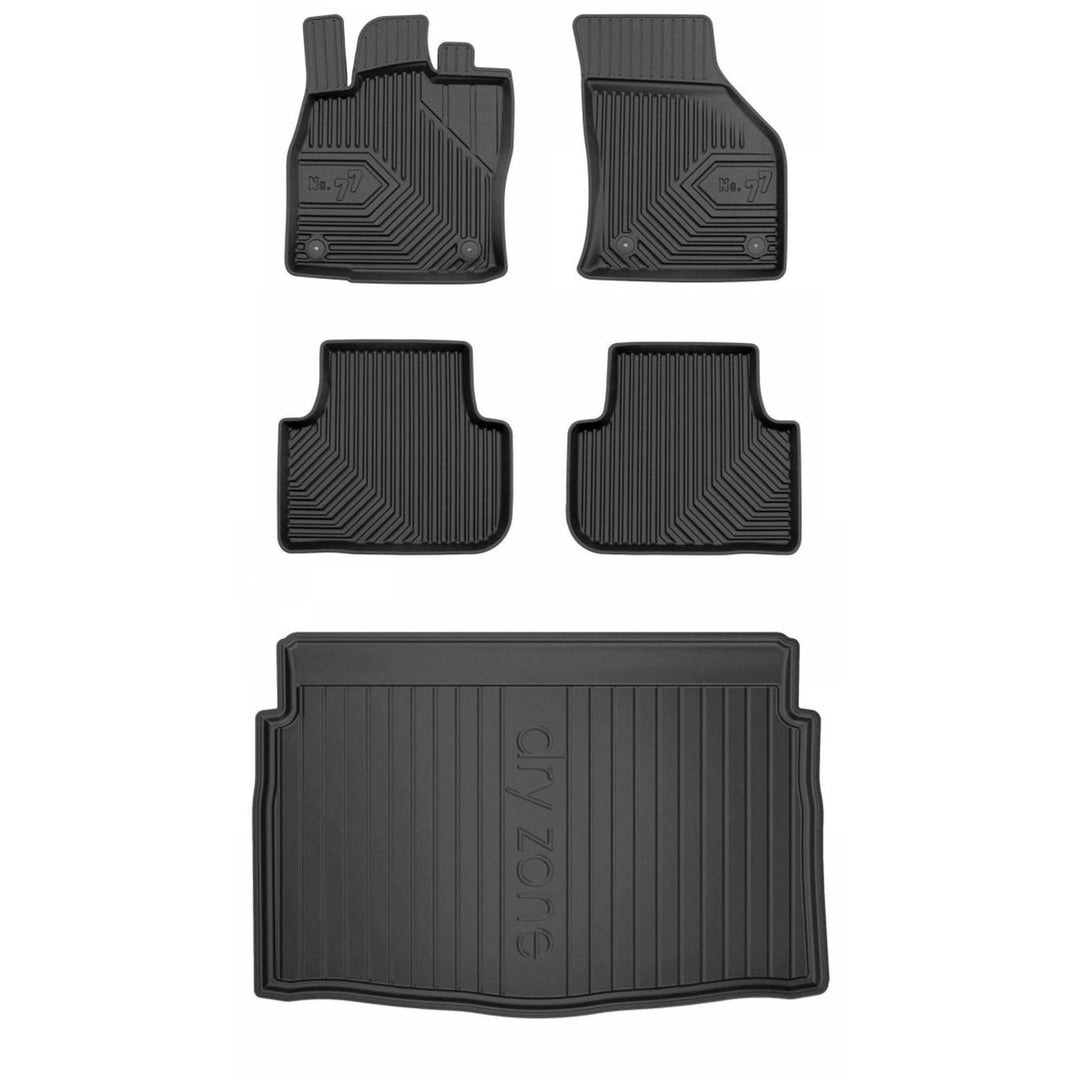 Satz Fussmatten und Gummimatte für VW Golf Sportsvan ab 2014
