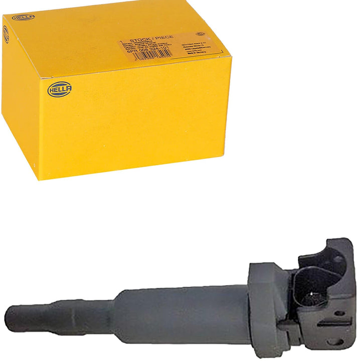 HELLA 5DA 358 000-471 Zündspule - 12V - 3-polig - Kerzenschachtzündspule - gesteckt