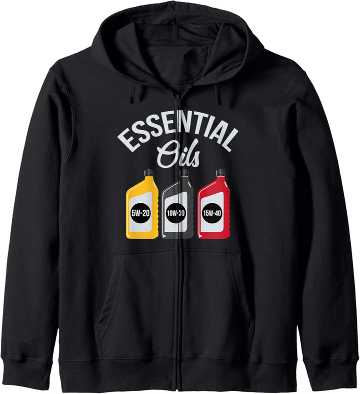 Essential Oils Funny Car Mechanic Oil Change Kapuzenjacke
