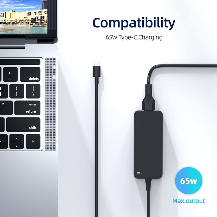65W 45W USB C Netzteil Ladekabel Kompatibel mit Lenovo Ideapad Flex 5 USB-C 5-15ALC05 5-14ALC05 5-15