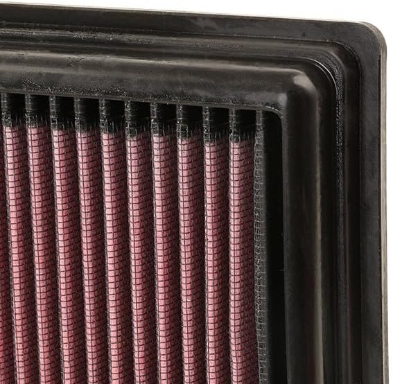 K&N 33-2293 Motorluftfilter: Hochleistung, Prämie, Abwaschbar, Ersatzfilter,Erhöhte Leistung, 2003-2