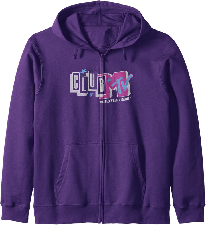 MTV Music Television Club MTV Logo Kapuzenjacke