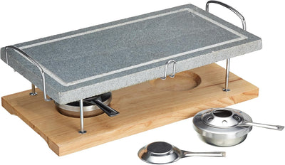 Artesà Hot Stone Grill, Gourmet-Tischgrill, Steingrill für Steaks, Meeresfrüchte und Gemüse, 41,5 x