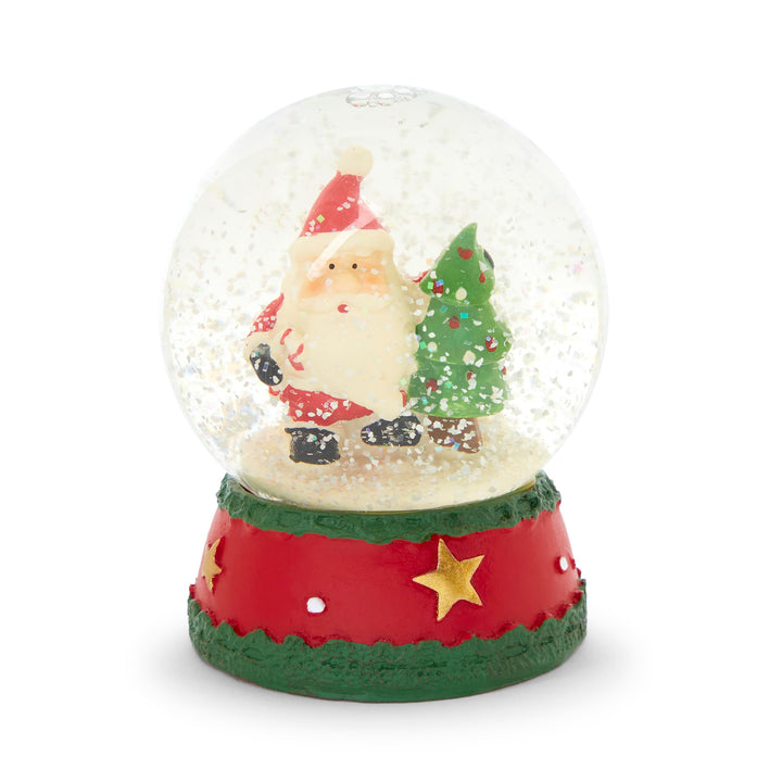 Mousehouse Gifts Deko Schneekugel Weihnachten mit Weihnachtsmann