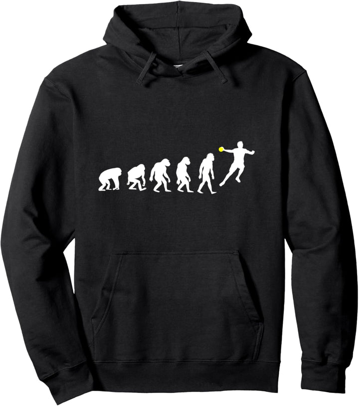 Handball Evolution Handballspieler Ballsport Feldspieler Pullover Hoodie