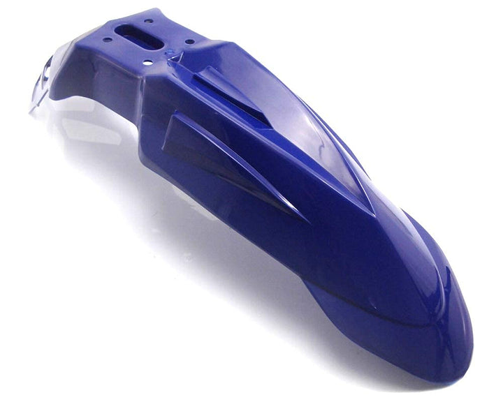 Blau Universal Supermoto Motocross Motorrad Vorne FENDER/Kotflügel