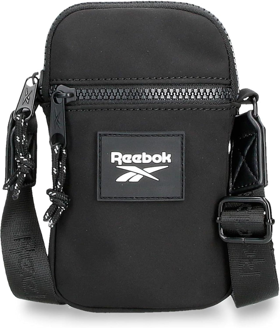 Reebok Damen Elsie Gepäck- Kuriertasche Bandolera Pequeña Schwarz, Bandolera Pequeña Schwarz