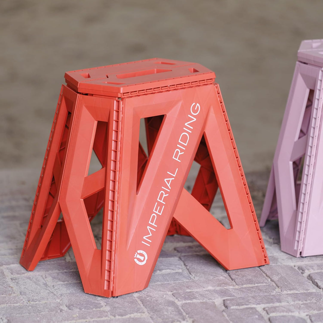 Imperial Riding Step IRH Sky high, Klapphocker, Tritthocker, Klappbarer Hocker, einfache Aufbewahrun