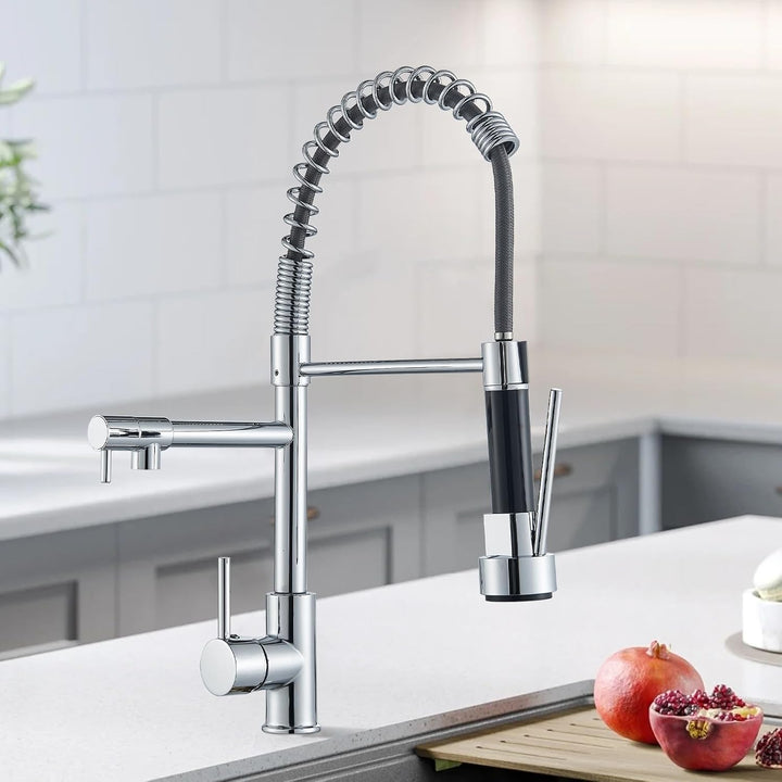 Saeuwtowy Küchenarmatur mit 2 Strahlarten, Einhebelmischer, Wasserhahn, Sprühflasche, Doppelfunktion