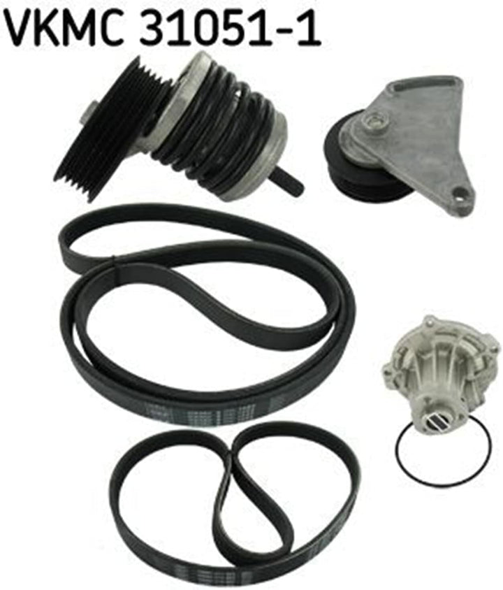 SKF VKMC 31051-1 Wasserpumpenkit (Nebentrieb)