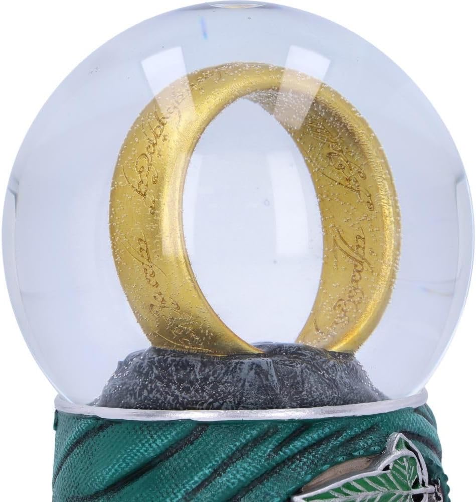 Nemesis Now Schneekugel Herr der Ringe Frodo, offizielles Lizenzprodukt, Mehrfarbig, 17 cm