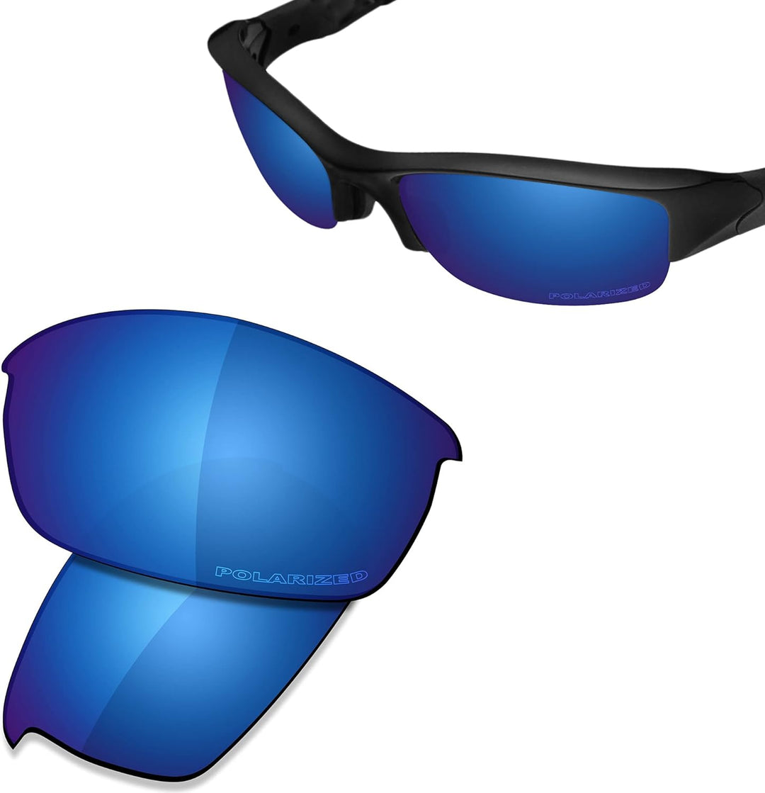 Saucer Premium-Ersatzgläser und Gummi-Kits für Oakley Flak Jacket Sonnenbrillen High Defense - Midni