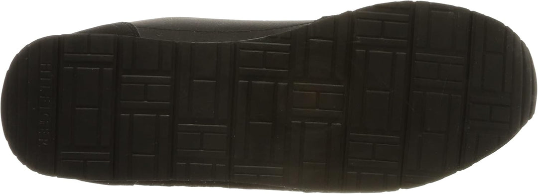 Tommy Hilfiger Herren Runner Sneaker Core Eva Runner Sportschuhe 40 EU Schwarz, 40 EU Schwarz