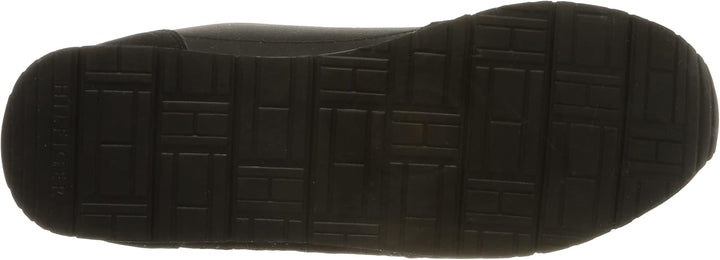 Tommy Hilfiger Herren Runner Sneaker Core Eva Runner Sportschuhe 40 EU Schwarz, 40 EU Schwarz