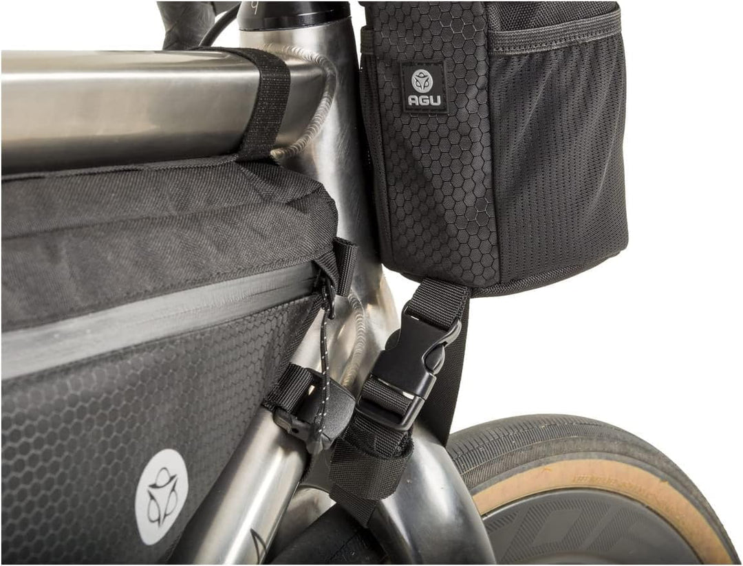 AGU Snack-Pack Venture Fahrrad Rahmentasche, 1L Rahmentasche Fahrrad wasserabweisend, Reflektierend