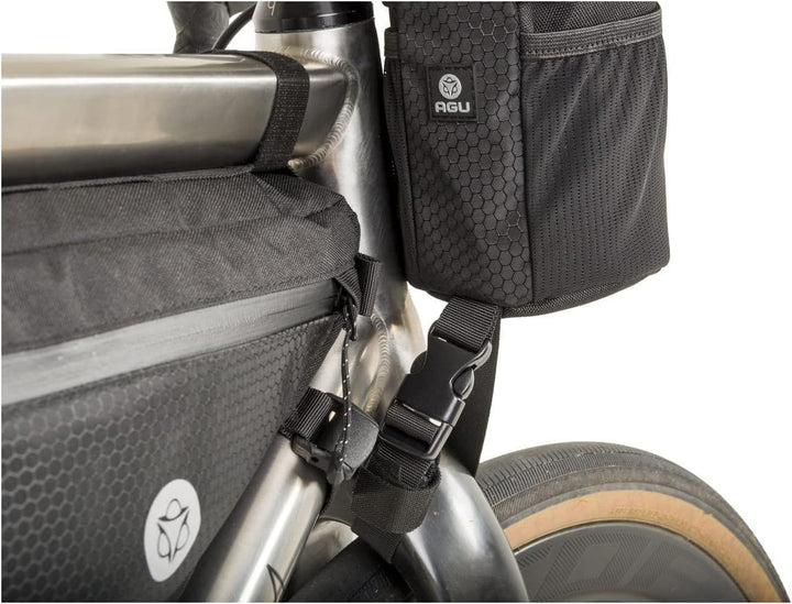 AGU Snack-Pack Venture Fahrrad Rahmentasche, 1L Rahmentasche Fahrrad wasserabweisend, Reflektierend