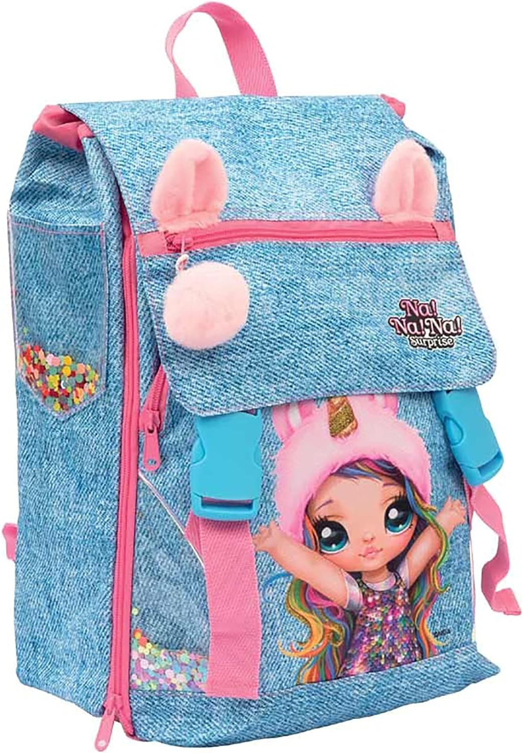 Giochi Preziosi Nanana 21 ausziehbarer Rucksack mit gepolsterten Schultergurten und Rückenlehne Comf