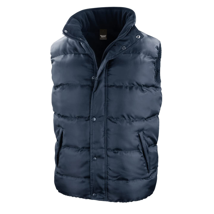 Result Herren R223x Core Nova Lux Gepolsterte Weste 3XL Navy, 3XL Navy