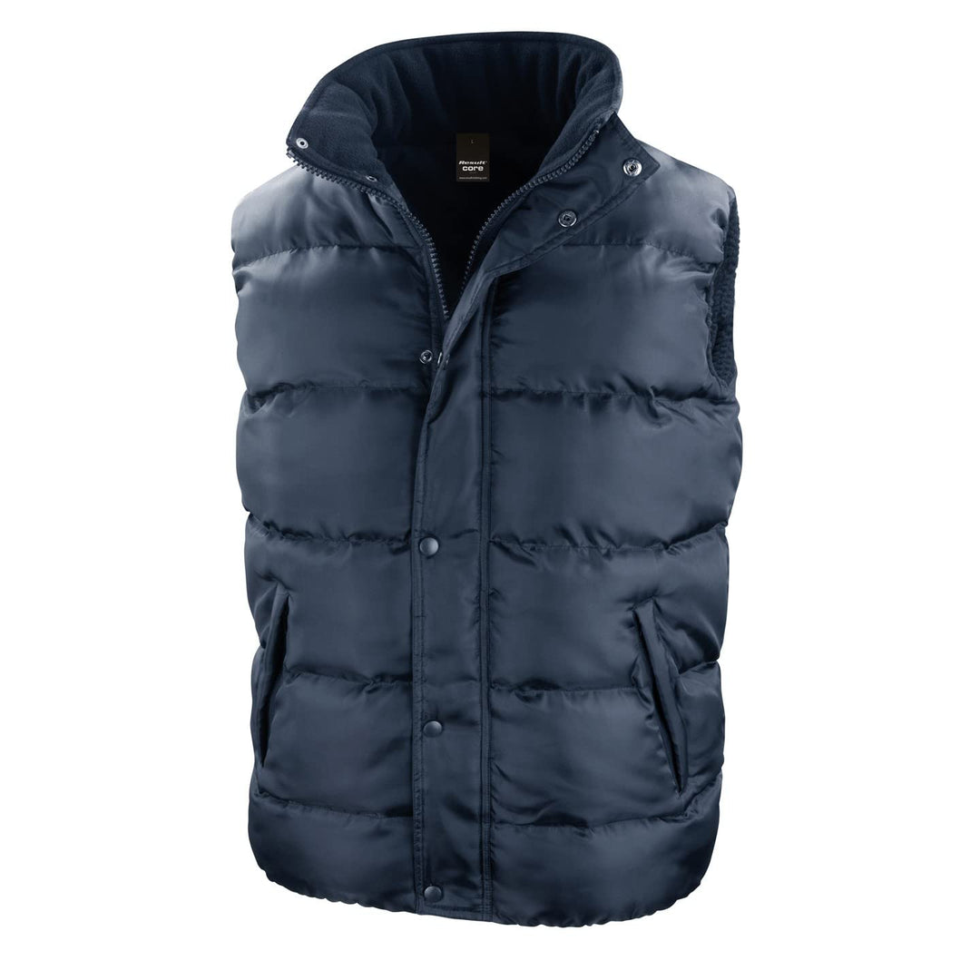 Result Herren R223x Core Nova Lux Gepolsterte Weste XXL Navy, XXL Navy