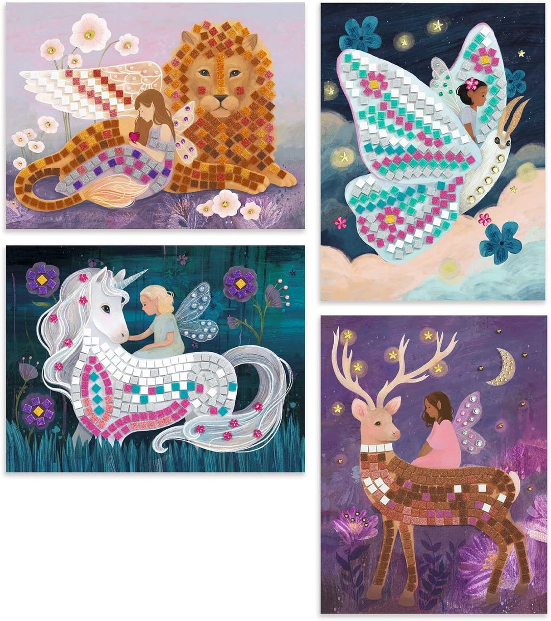 Djeco DJ09426 The Enchanted World Mosaics Set