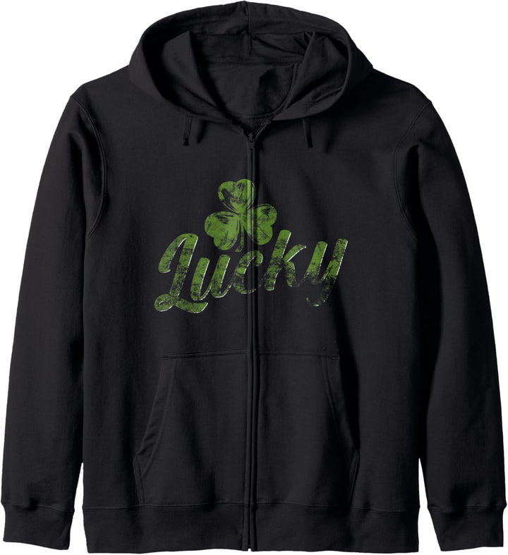 Lucky Shamrock Irish Shirt – St. Pattys Day Shamrock Drunk Kapuzenjacke