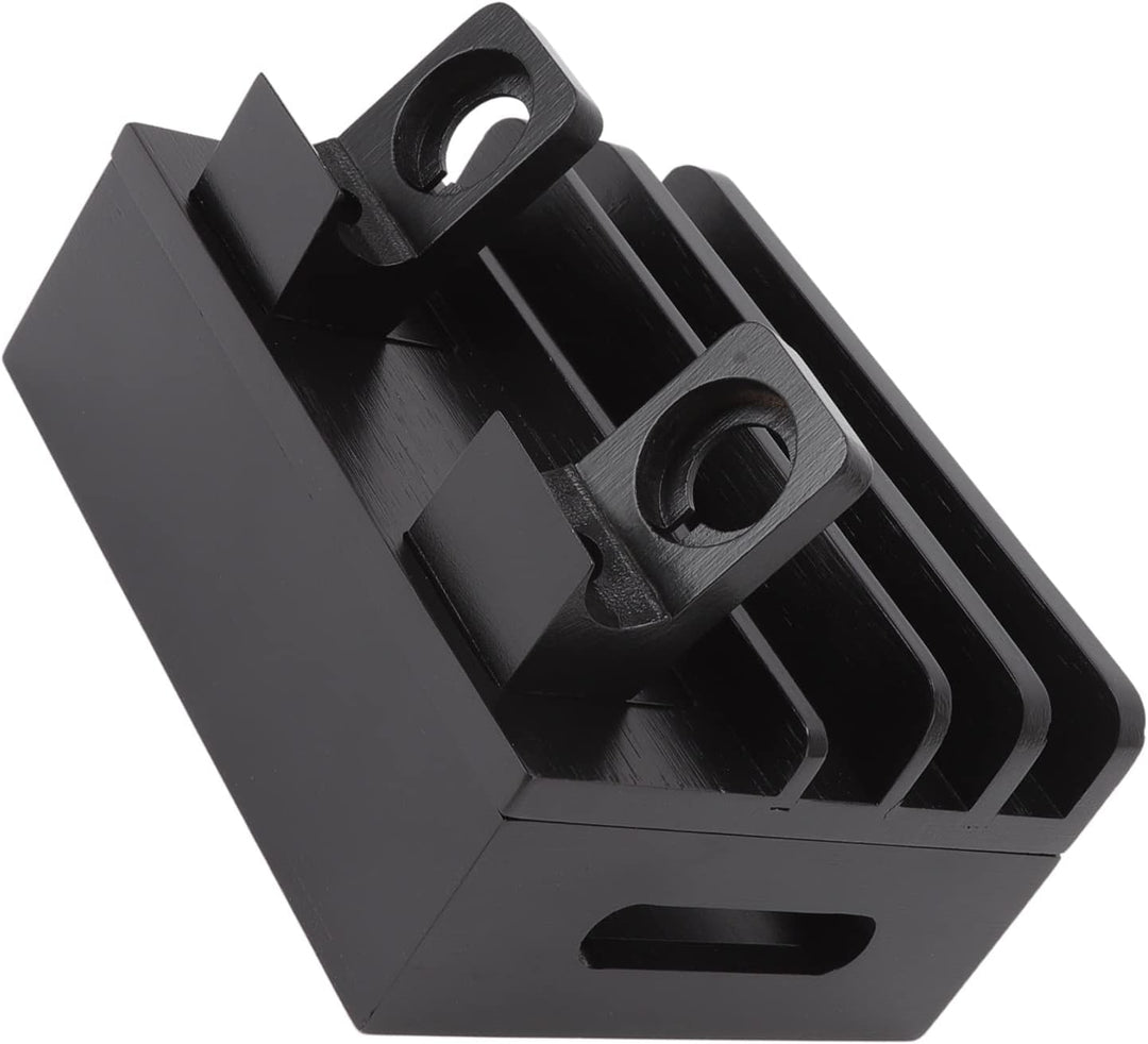 TOPINCN Ladestation 5-Port Ladegerät, Bambus Ladestation Multifunktions Ladestation für Telefone Tab