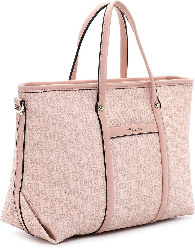 Tamaris Shopper Grace 31438 Damen Handtaschen Print Einheitsgrösse Rose 650, Einheitsgrösse Rose 650