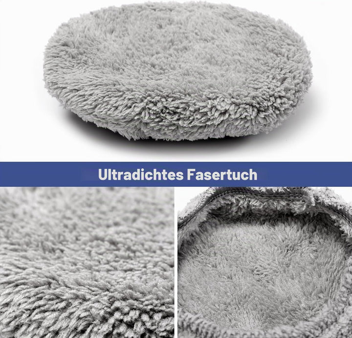 HIXZAP12 Stück Mikrofaser-Ersatzpads für X1 Fensterreiniger, wiederverwendbar, maschinenwaschbar(12)