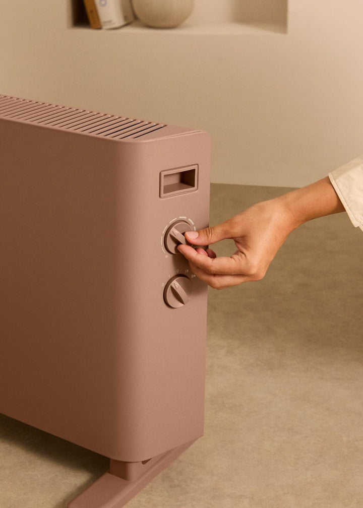 CREATE/WARM HANDY COLOURS/Konvektorheizung Mokka/Ventilator- und Warmluftfunktion, Räume bis zu 20 m